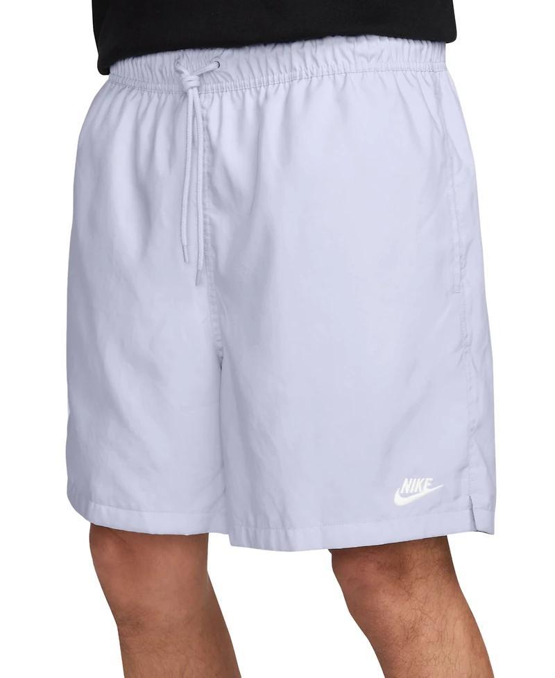 Nike Men's Club Flow Relaxed-Fit 6" Drawstring Shorts