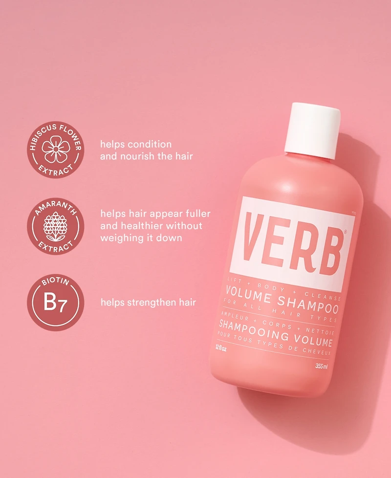 Verb Volume Shampoo, 12 oz.