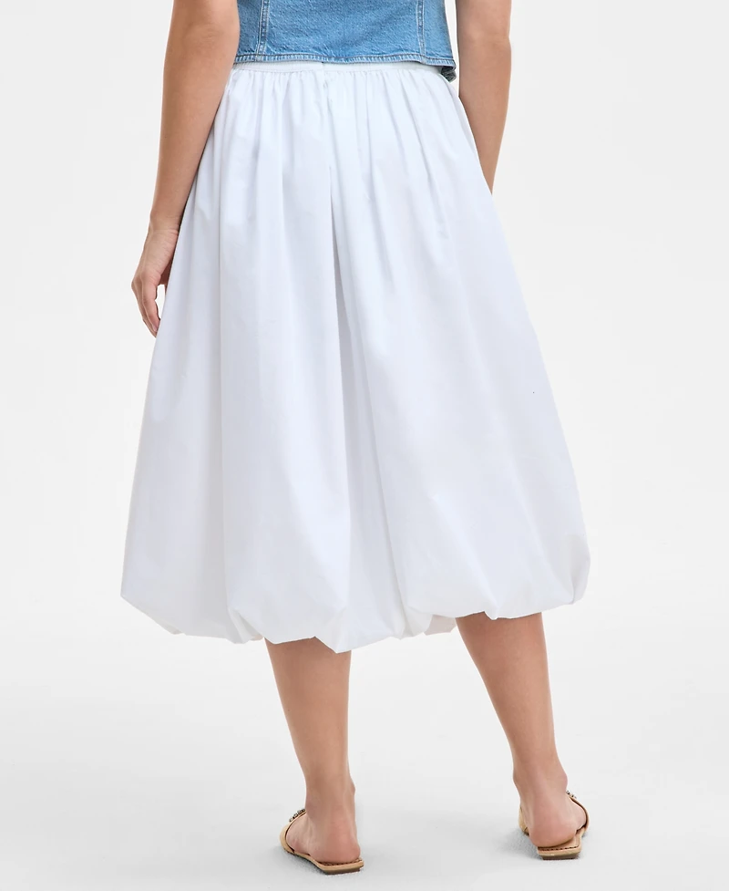 On 34th Women's Bubble-Hem Midi Skirt, Exclusively at Macy's