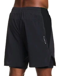 Reebok Men's Lined Logo Shorts