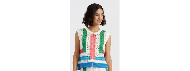 Chinti & Parker Women's Cotton Capri Vest