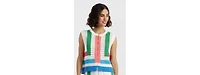 Chinti & Parker Women's Cotton Capri Vest