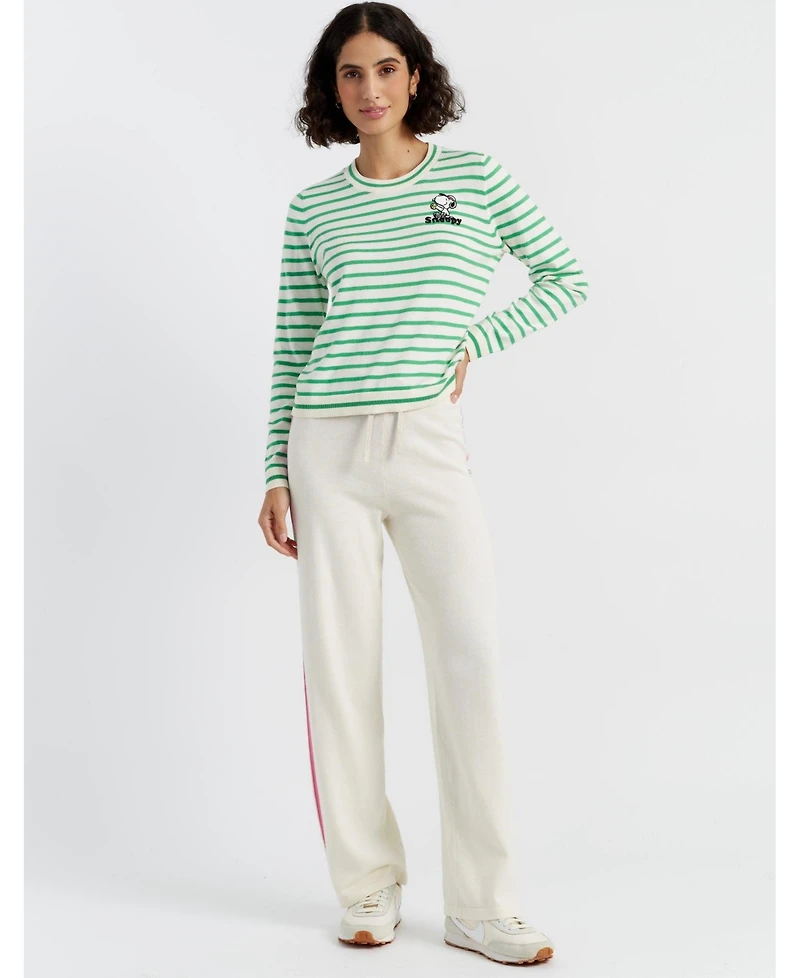 Chinti & Parker Women's Cotton Peanuts Racquet Club Sweater