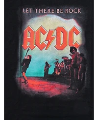 Ac/Dc Boys Acdc Let There Be Rock Youth Black