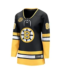 Fanatics Women's David Pastrnak Black Boston Bruins 100th Anniversary Premier Breakaway Player Jersey
