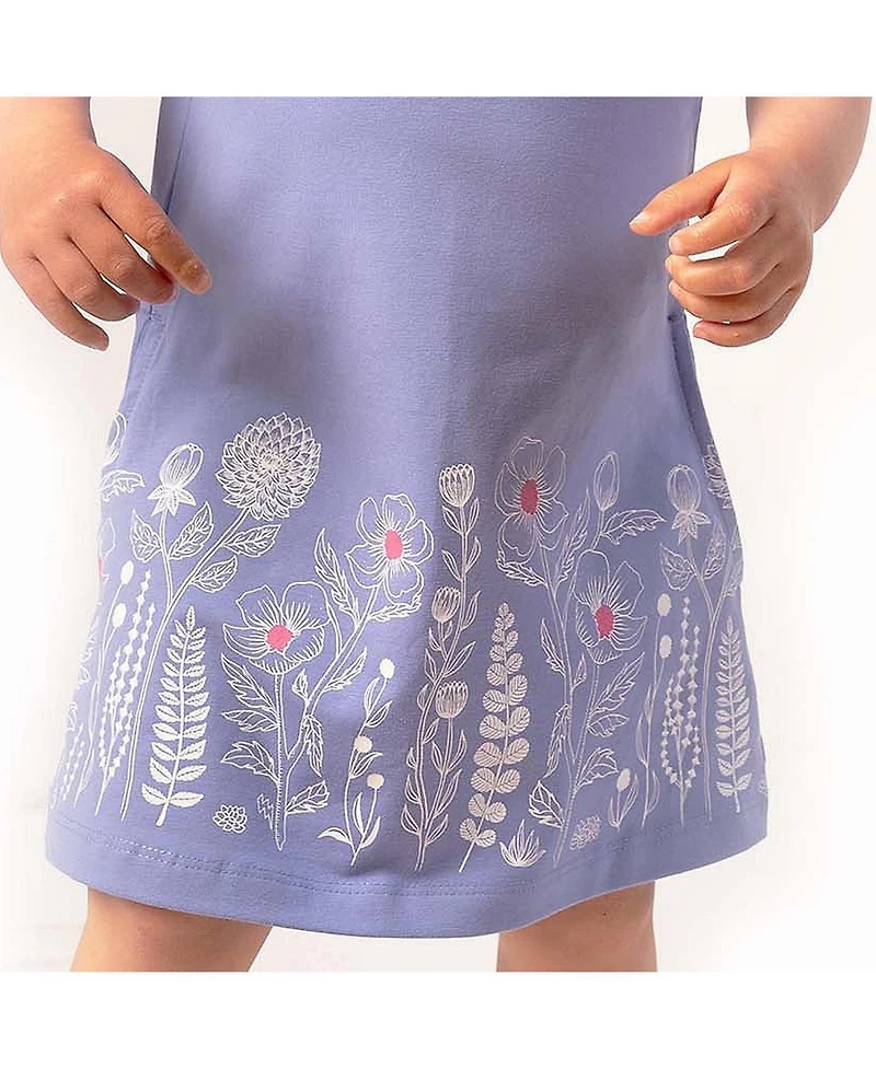 Mightly Toddler Fair Trade Organic Cotton Short Sleeve T-Dress