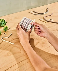 Lifelines FlowCrafts Cord-Wrapped Planters Crafting Kit