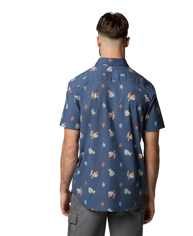 Columbia Men's Rapid Rivers Printed Short Sleeve Shirt