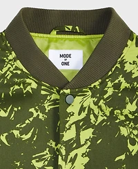 Mode of One Men's Abstracted Floral Regular-Fit Printed 9" Cargo Shorts, Macy's Exclusive