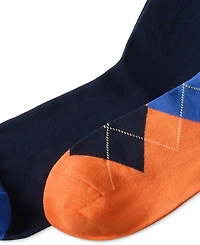 Polo Ralph Lauren Men's Argyle Slack Socks, 2-Pack