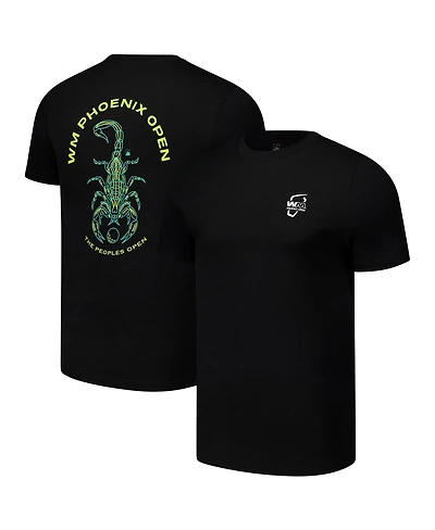 Flomotion Men's and Women's Black Wm Phoenix Open Scorpion T-Shirt