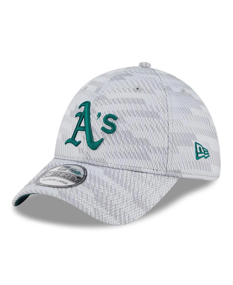 New Era Men's Athletics 2025 Mlb Clubhouse 39THIRTY Flex Hat