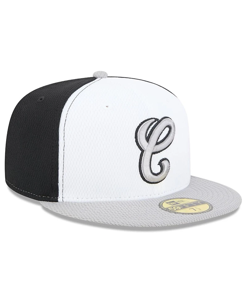 New Era Men's /Gray Chicago White Sox 2025 Mlb Clubhouse 59FIFTY Fitted Hat
