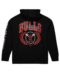Mitchell & Ness Men's Black Chicago Bulls Nba x Michelob Ultra Swish Sip Pullover Hoodie