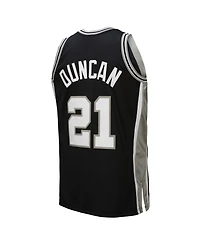 Mitchell & Ness Men's Tim Duncan Black San Antonio Spurs 2000 Nba All-Star Game Authentic Jersey
