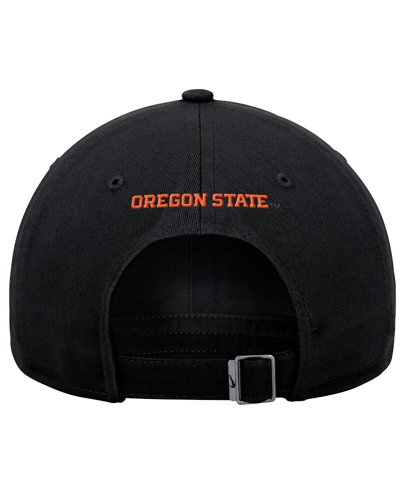 Nike Men's Black Oregon State Beavers Club Adjustable Hat