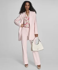 Calvin Klein Women's Open-Front Long-Sleeve Blazer