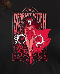 Hybrid Apparel Trendy Plus Scarlet Witch Graphic Crew Neck T-Shirt