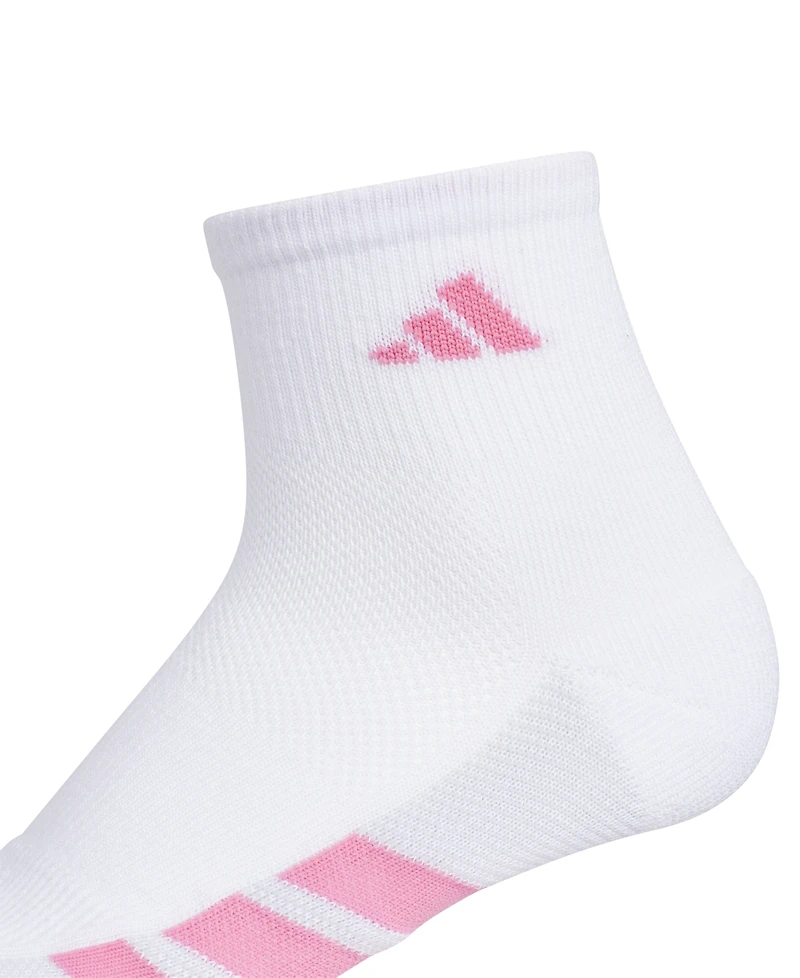 adidas Women's 3-Pk. All Day Training Quarter Socks 5159147A