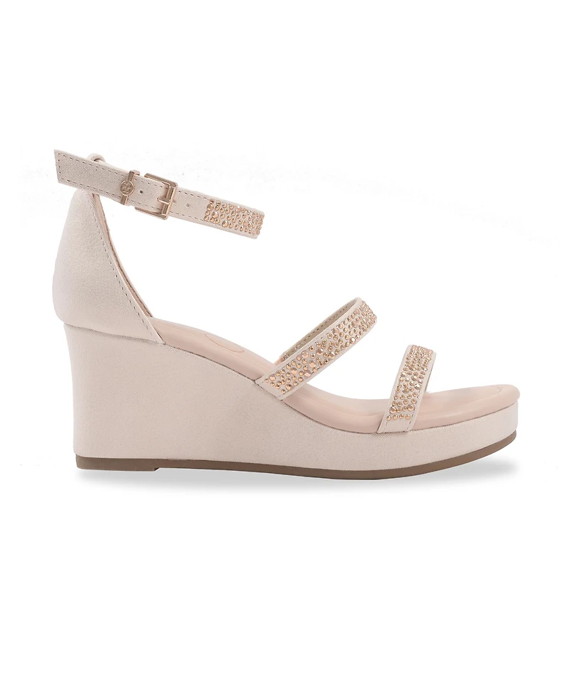 Jessica Simpson Little and Big Girls Asha Karli Dress Wedge Sandals