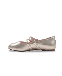 Jessica Simpson Toddler and Big Girls Amy Double strap Ballet Flat