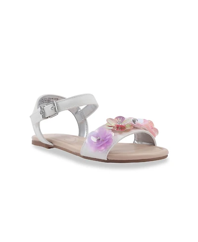 Jessica Simpson Toddler and Big Girls Rachel Gani Almond-Toe Flat Sandal