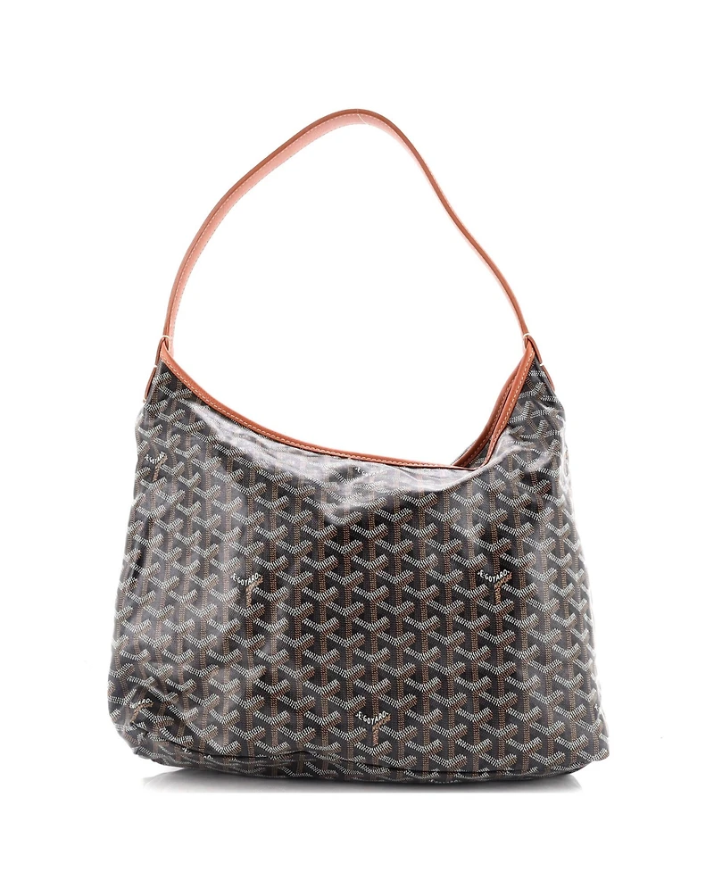 Pre-Owned Goyard Boheme Hobo Coated Canvas