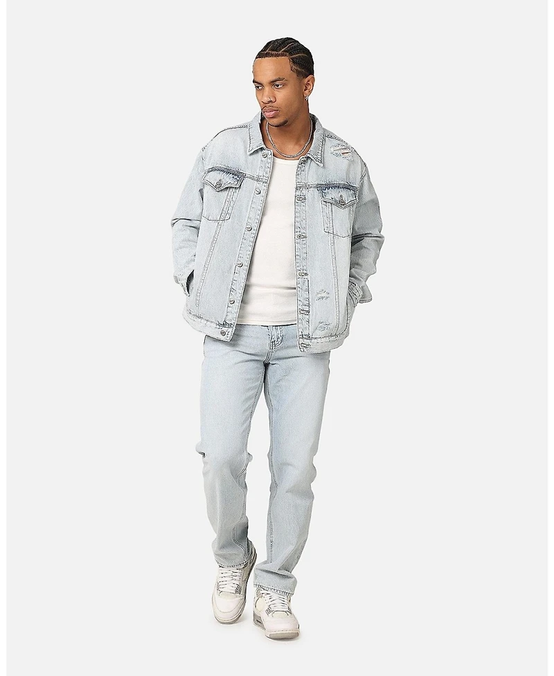 Saint Morta Men's Denim Trucker Jacket