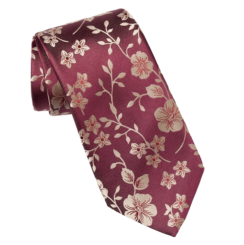 Elizabetta Men's Silvio - Silk Jacquard Tie for Men