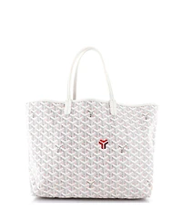 Pre-Owned Goyard Pm Saint Louis Tote Claire Voie Coated Canvas