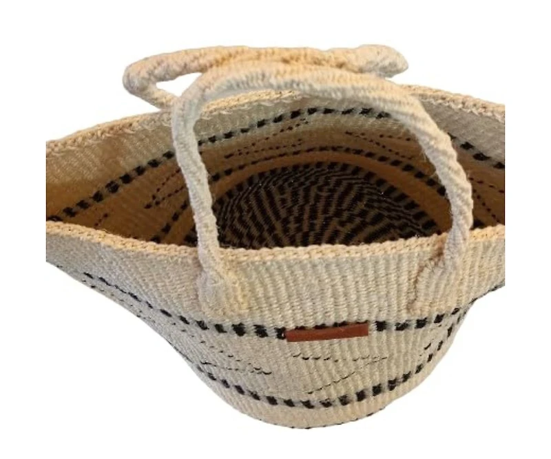 Balance Point Handmade Sisal Basket Tote