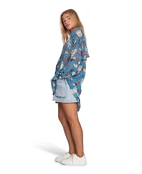 Belle & Bloom Women's Because You Move Me Oversized Shirt