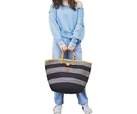 Balance Flow Handmade Sisal Straw Basket Tote
