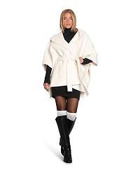 Belle & Bloom Women's Jacksons Landing Wool Blend Cape Coat