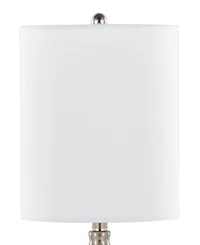LumiSource Belle 20" Glass Accent Lamp, Set of 2