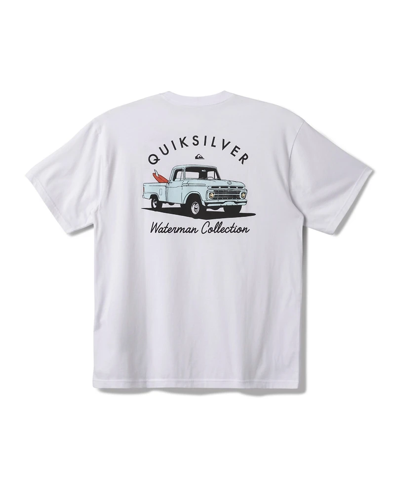 Quiksilver Waterman Men's Four Wheeler Screen T-Shirt