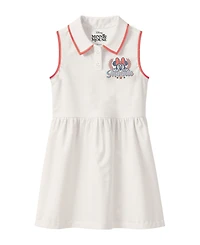 Disney Toddler and Little Girls Minnie Pique Cvc Dress