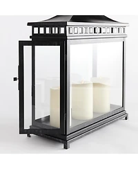 Kito Outdoor Rectangular Lantern Candle Holder