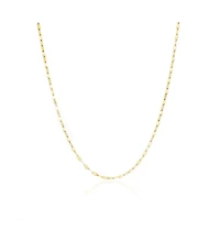 The Lovery Disco Link Chain Necklace 14K Yellow Gold 24 inches