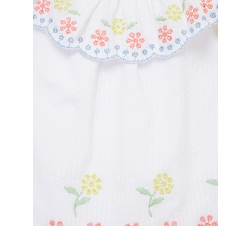 Little Me Baby Girls 2-Pc. Eyelet Tunic & Shorts Play Set