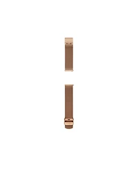 Fossil Women's Rose Gold-Tone Stainless Steel Mesh Band, 18mm