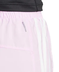 adidas Women's Pacer 3-Stripes High-Rise Woven Training Shorts