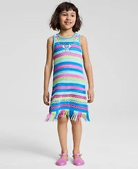 Disney Toddler and Little Girls Crochet With Fringe Hem Dress