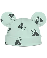 Disney Baby Boys 3-Pc. Mickey Mouse Bodysuit, Pants & Hat Set