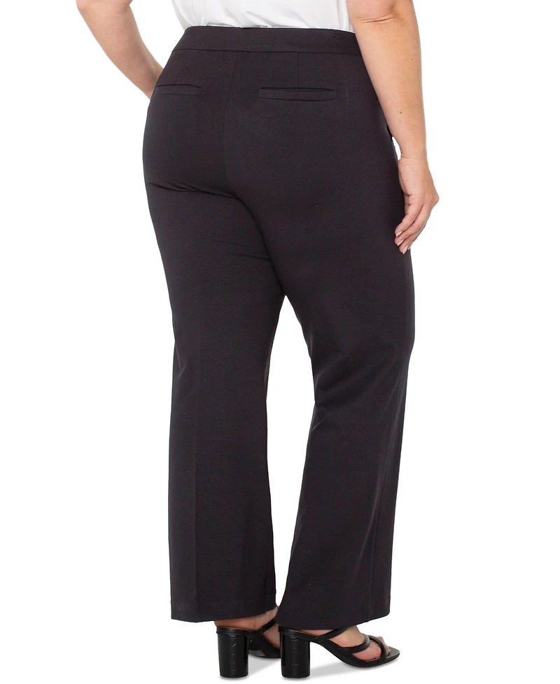 Liverpool Plus Pull On Wide Leg Pants