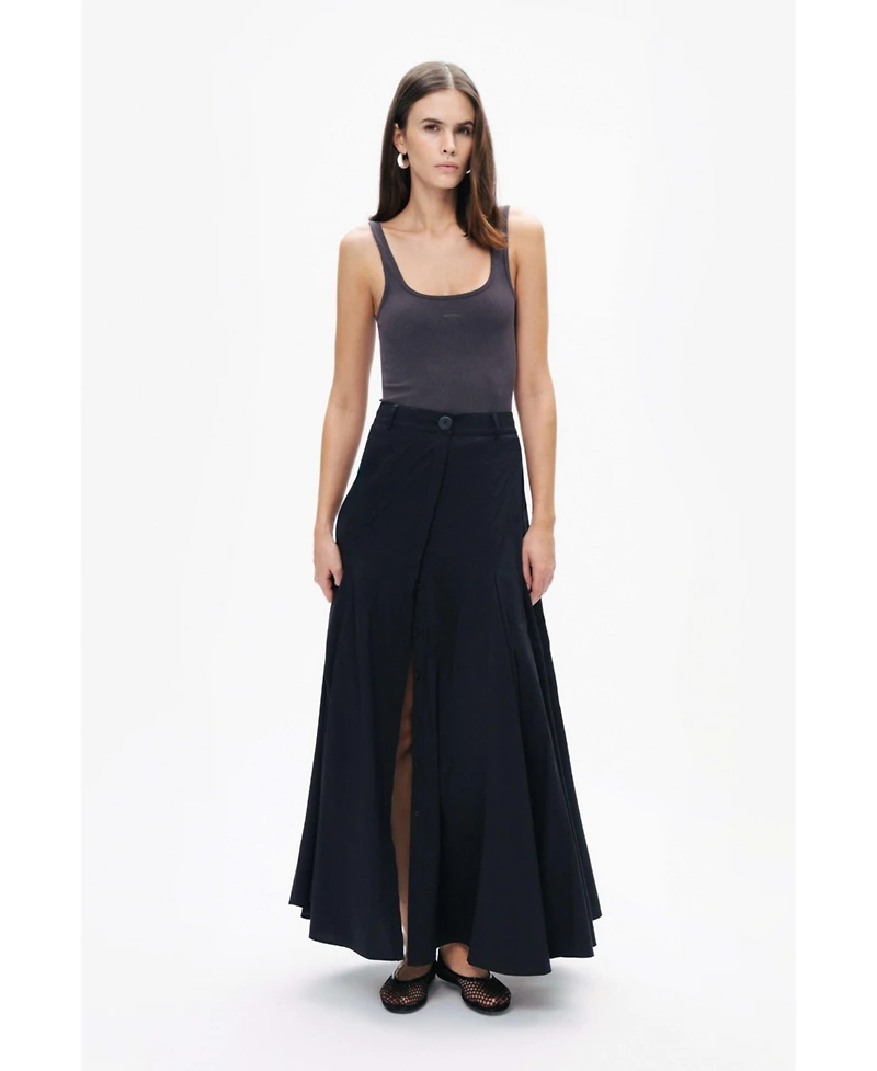 Nocturne Women's Printed Detail Crop Top