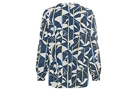 Olsen Women's Multi-Pattern Tunic Blouse