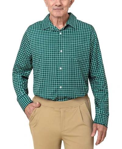Joe & Bella Men's Adaptive Relaxed Fit Magnetic Button-Down Shirt