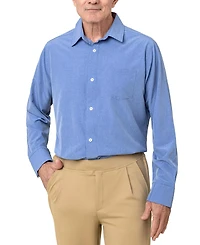 Joe & Bella Men's Adaptive Relaxed Fit Magnetic Button-Down Shirt