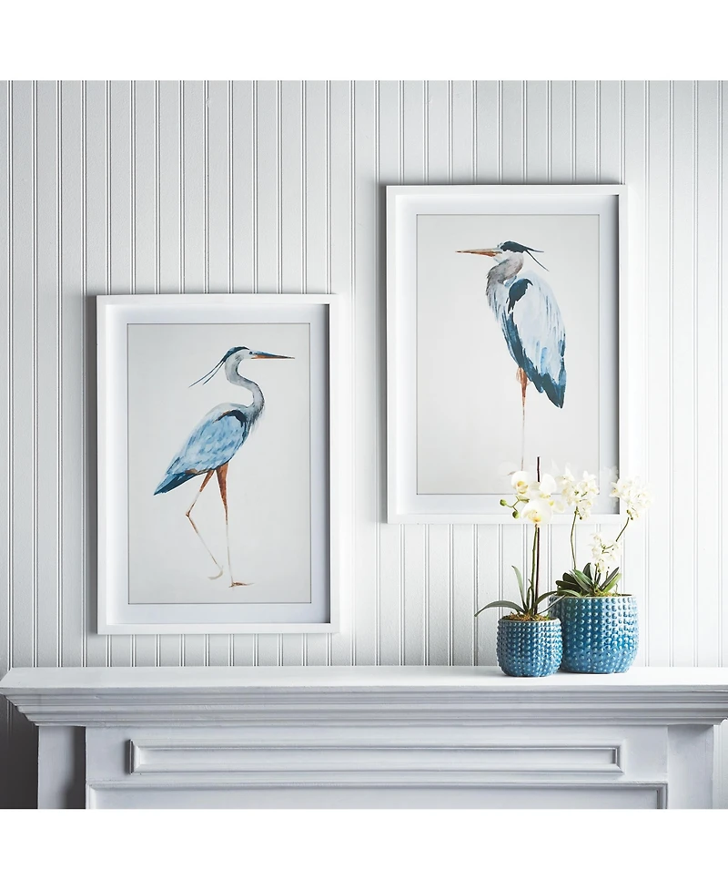 Blue Heron Prints Set of 2